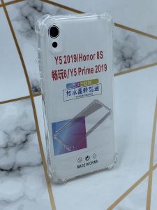 Ультратонкий прозорий силіконовий чохол з потовщеними кутами на Huawei Y5 2019 / Honor 8s