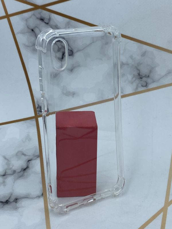 Ультратонкий прозорий силіконовий чохол з потовщеними кутами на Huawei Y5 2019 / Honor 8s