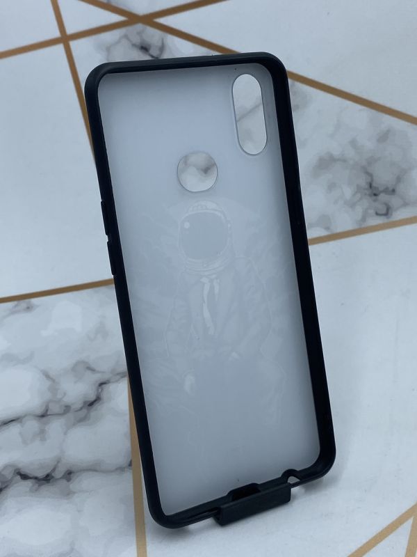 Силіконовий чохол з пластикової задньою панеллю "космонавт" для Samsung Galaxy А10ѕ A107 Офіс