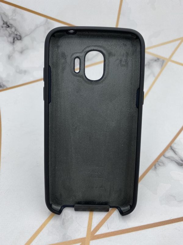 Силіконовий чохол Silicone Case для Samsung Galaxy J2 Pro 2018 J250 Чорний