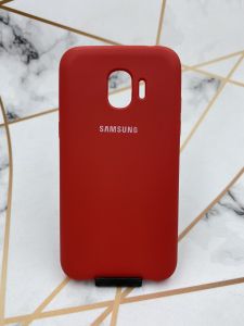 Силіконовий чохол Silicone Case для Samsung Galaxy J2 Pro 2018 J250 Червоний