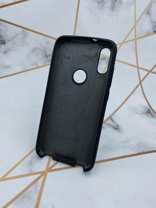 Силіконовий чохол Silicone Case для Xiaomi Redmi Play Чорний