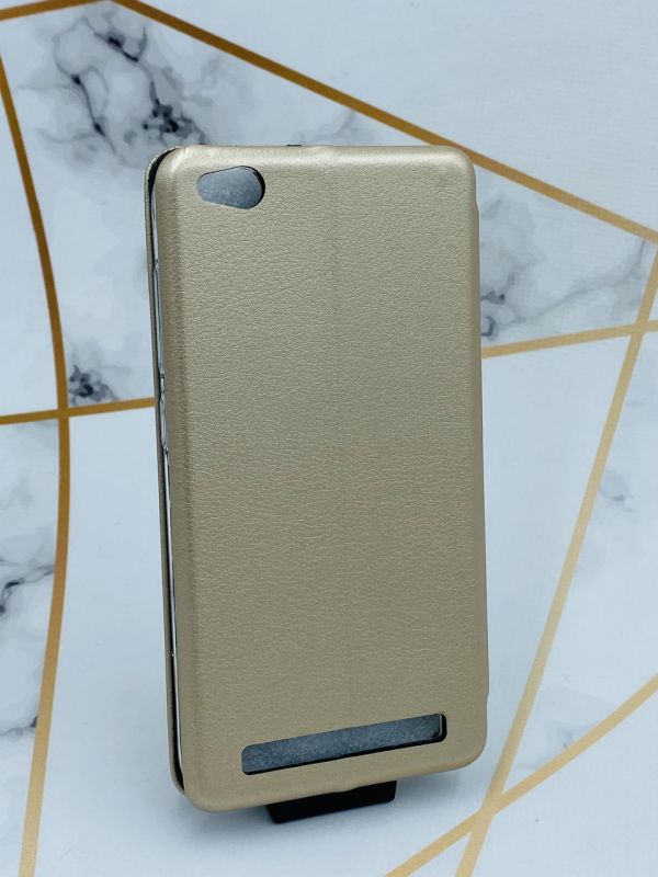 Чохол-книжка для Xiaomi Redmi 5A Золотий