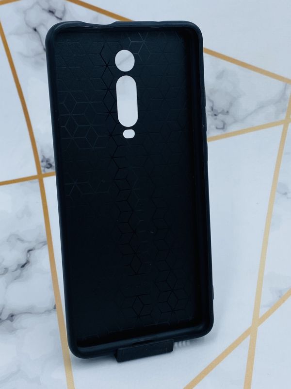 Силіконовий чохол Glass case зі скляною задньою панеллю для Xiaomi Mi 9T/ К20 Дівчина і вежа