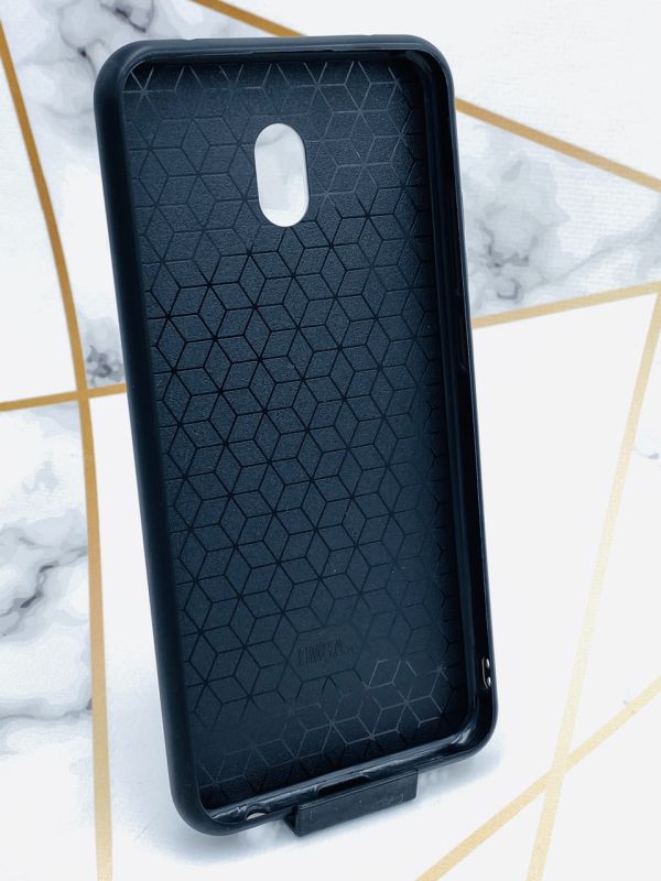 Силіконовий чохол Glass case зі скляною задньою панеллю для Xiaomi Redmi 8A Дівчина і вежа