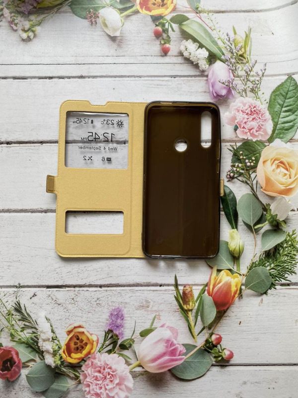 Чохол-книжка Momax для Huawei P Smart Z / Y9 Prime 2019 Золотий
