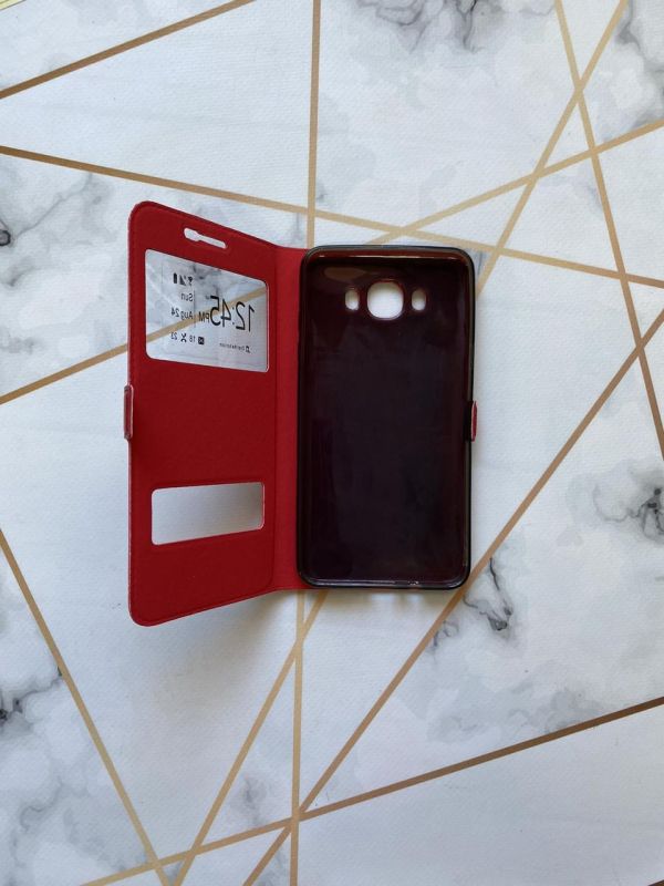 Чохол-книжка Momax для SAMSUNG Galaxy J7(2016) J710 Червоний