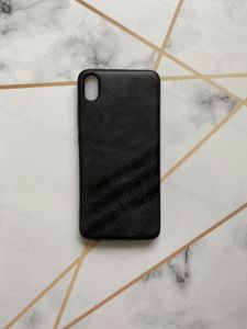 Силіконовий чохол з тисненням на Xiaomi Redmi 7A Чорний