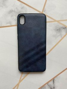 Силіконовий чохол з тиснениемдля Xiaomi Redmi 7A Синій