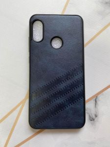 Силіконовий чохол з тисненням для Xiaomi Redmi 6 Pro / A2 lite Синій