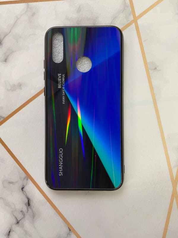 Захисний глянсовий чохол Gradient для Huawei Y6 2019 / Y6 prime 2019 Синій