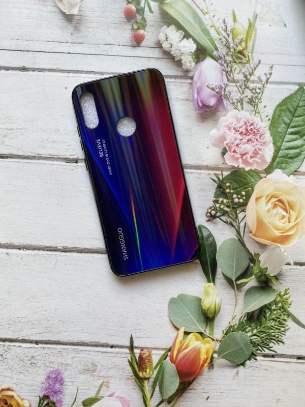 Захисний глянцевий чохол Gradient для Huawei Y6 2019 / Y6 prime 2019 Червоний