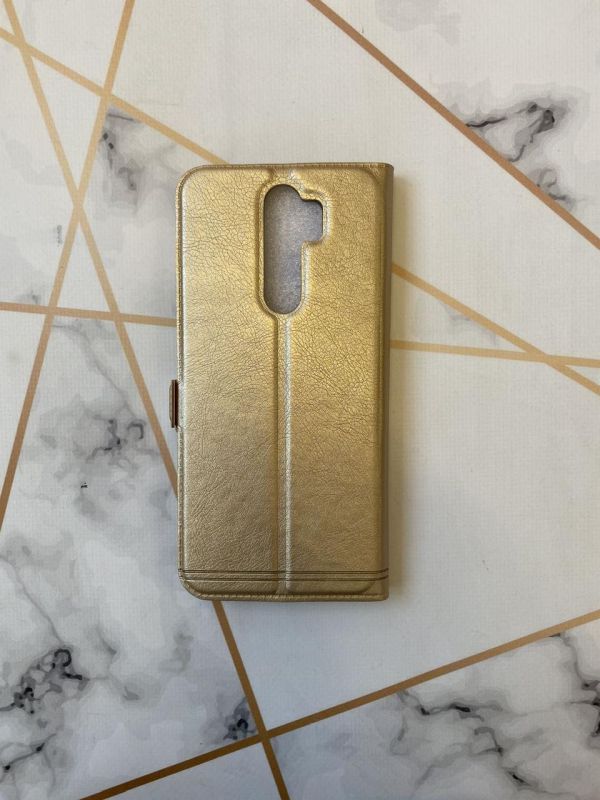 Чохол-книжка Momax для Xiaomi Redmi Note 8 Pro Золотий