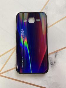 Захисний глянсовий чохол Gradient для Samsung Galaxy J5 Червоний