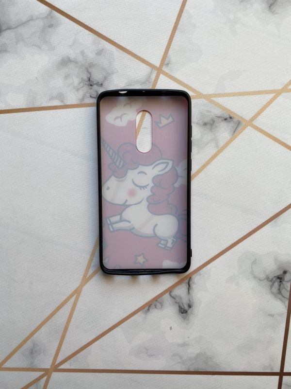 Захисний глянцевий чохол з малюнком для Xiaomi Redmi Note 4 / Note 4X Єдиноріг