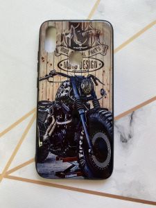 Захисний глянцевий чохол з малюнком для Huawei Y6 (2019) / Y6 prime (2019) Мотоцикл