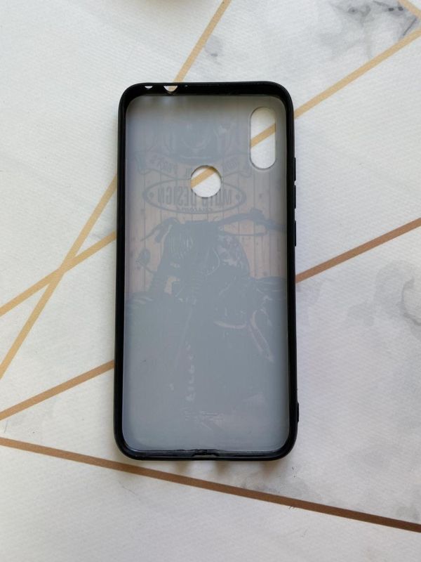 Захисний глянцевий чохол з малюнком для Huawei Y6 (2019) / Y6 prime (2019) Мотоцикл