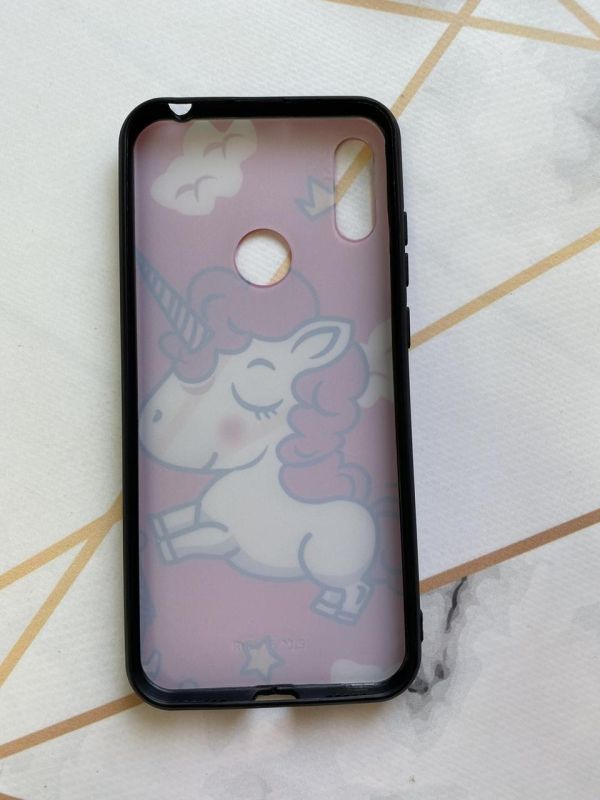 Захисний глянцевий чохол з малюнком для Huawei Y6 (2019) / Y6 prime (2019) Єдиноріг