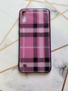 Захисний глянсовий чохол із малюнком для Samsung Galaxy А10 (2019)/А105 Квадрати