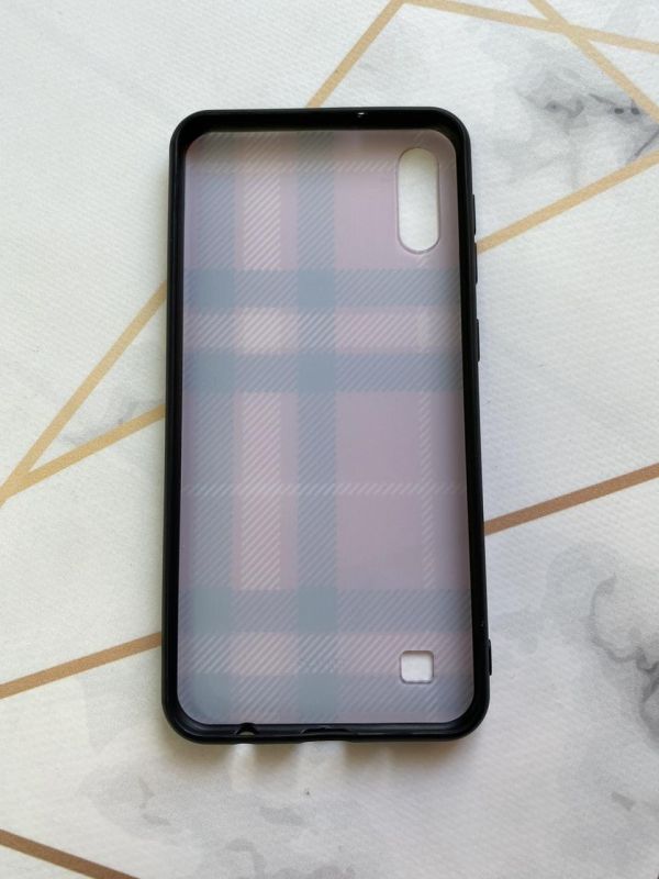 Захисний глянсовий чохол із малюнком для Samsung Galaxy А10 (2019)/А105 Квадрати