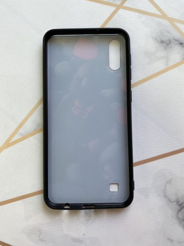 Захисний глянсовий чохол із малюнком для Samsung Galaxy А10 (2019)/А105 Метелик