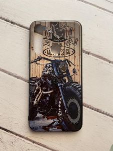 Захисний глянцевий чохол з рисункомдля Xiaomi Redmi Note 8 Мотоцикл