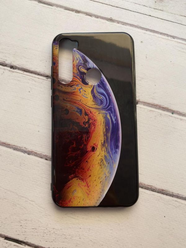 Захисний глянсовий чохол із малюнком для Xiaomi Redmi Note 8 Планета