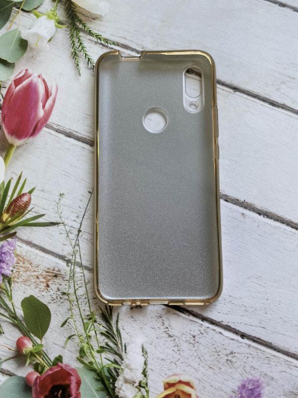 Силіконовий чохол Shine Silicone Case для Huawei P Smart Z Золотий