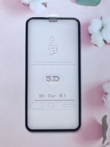 Захисне скло 5D для Apple iPhone 11 (6,1) Чорне