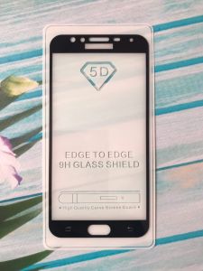 Захисне скло 5D для Samsung Galaxy J4 (2018) Чорне