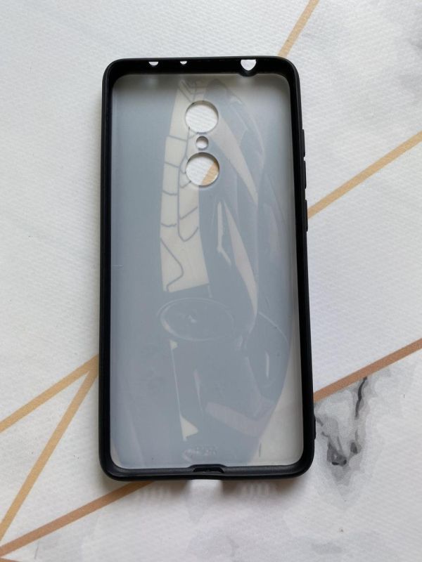 Захисний глянцевий чохол з малюнком для Xiaomi Redmi 5 Машина