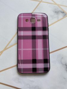 Захисний глянцевий чохол з малюнком для Samsung Galaxy J7 Клітка