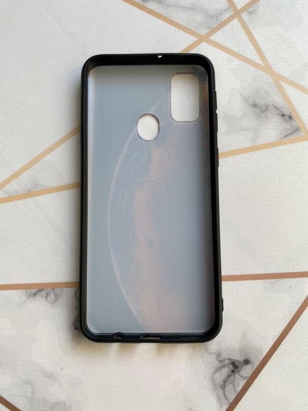 Захисний глянцевий чохол з малюнком для Samsung Galaxy M30s Планета