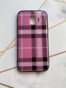 Захисний глянцевий чохол з малюнком для Samsung Galaxy J2 Pro 2018 / J250 Клітка