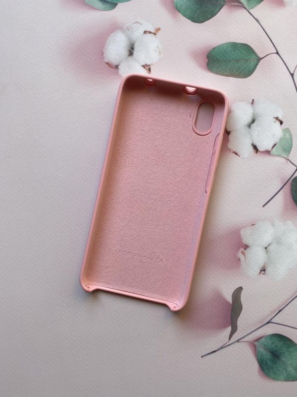 Силіконовий чохол Silicone Case для Xiaomi Redmi 7A Рожевий