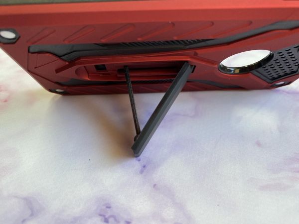 Силіконовий чохол iPaky anti shok з підставкою для iPhone 7, 8 Червоний