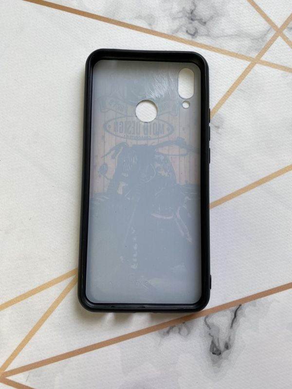 Захисний глянсовий чохол із малюнком для Huawei P Smart 2019 Мотоцикл