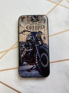 Захисний глянцевий чохол з малюнком для Huawei Y5 2019 / Honor 8S Мотоцикл