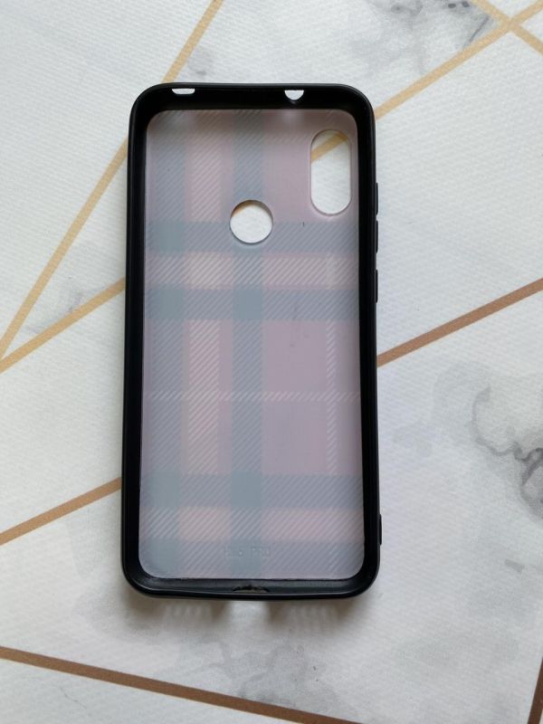 Захисний глянцевий чохол з малюнком для Xiaomi Redmi 6 Pro / A2 lite Клітка
