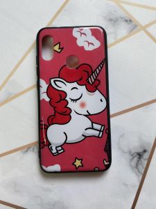 Захисний глянцевий чохол з малюнком для Xiaomi Redmi 6 Pro / A2 lite Єдиноріг