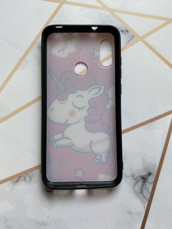 Захисний глянцевий чохол з малюнком для Xiaomi Redmi 6 Pro / A2 lite Єдиноріг