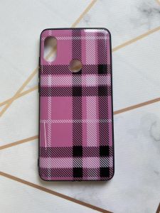 Захисний глянцевий чохол з малюнком для Xiaomi Redmi Note 5 Pro Клітка