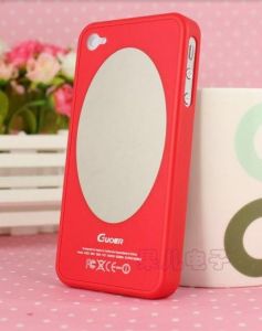 Дзеркальний чохол для iPhone 4/4S Червоний