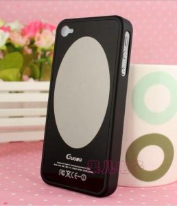 Дзеркальний чохол на iPhone 4/4S Чорний