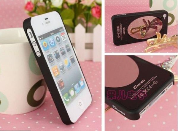 Дзеркальний чохол на iPhone 4/4S Чорний