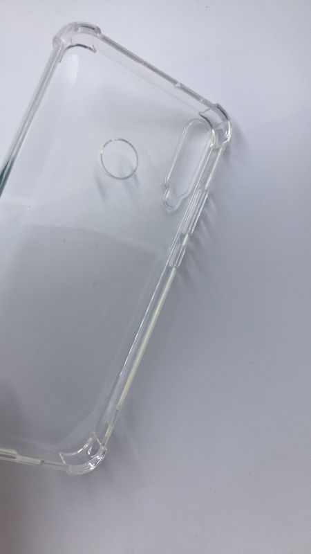 Ультратонкий прозорий силіконовий чохол з потовщеними кутами для Huawei Р40 lite E / Y7p