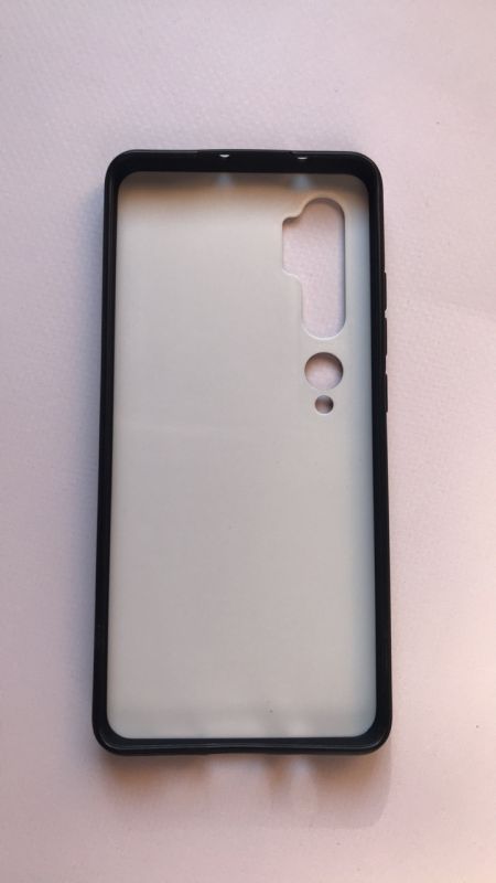 Силіконовий чохол з принтом для Xiaomi Mi Note 10 / Note 10 Pro Дівчина