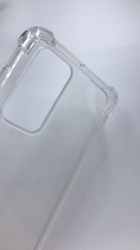Ультратонкий прозорий силіконовий чохол з потовщеними кутами для Huawei P40