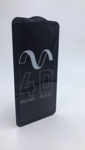 Захисне скло 4D для Samsung Galaxy А21ѕ Чорне