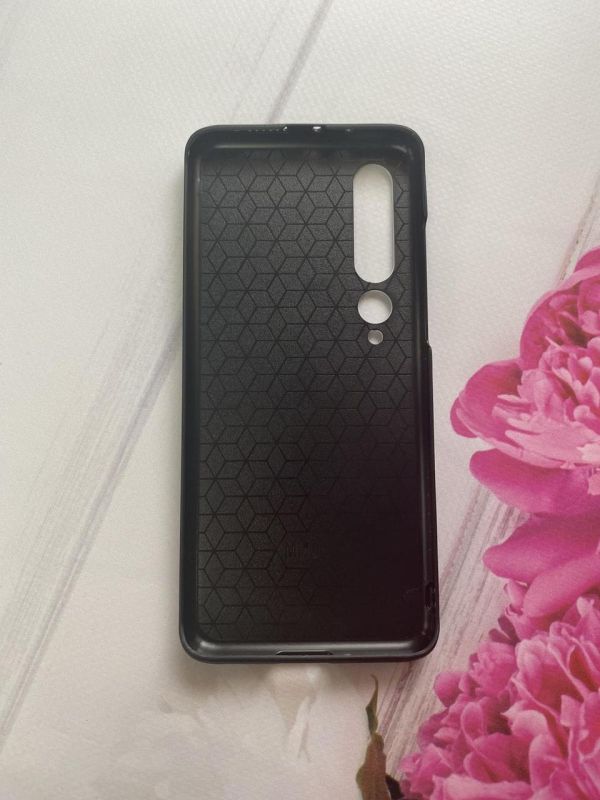 Силіконовий глянцевий чохол "Скляні ромби" для Xiaomi Mi 10 / 10 Mi Pro Дівчина з Міккі